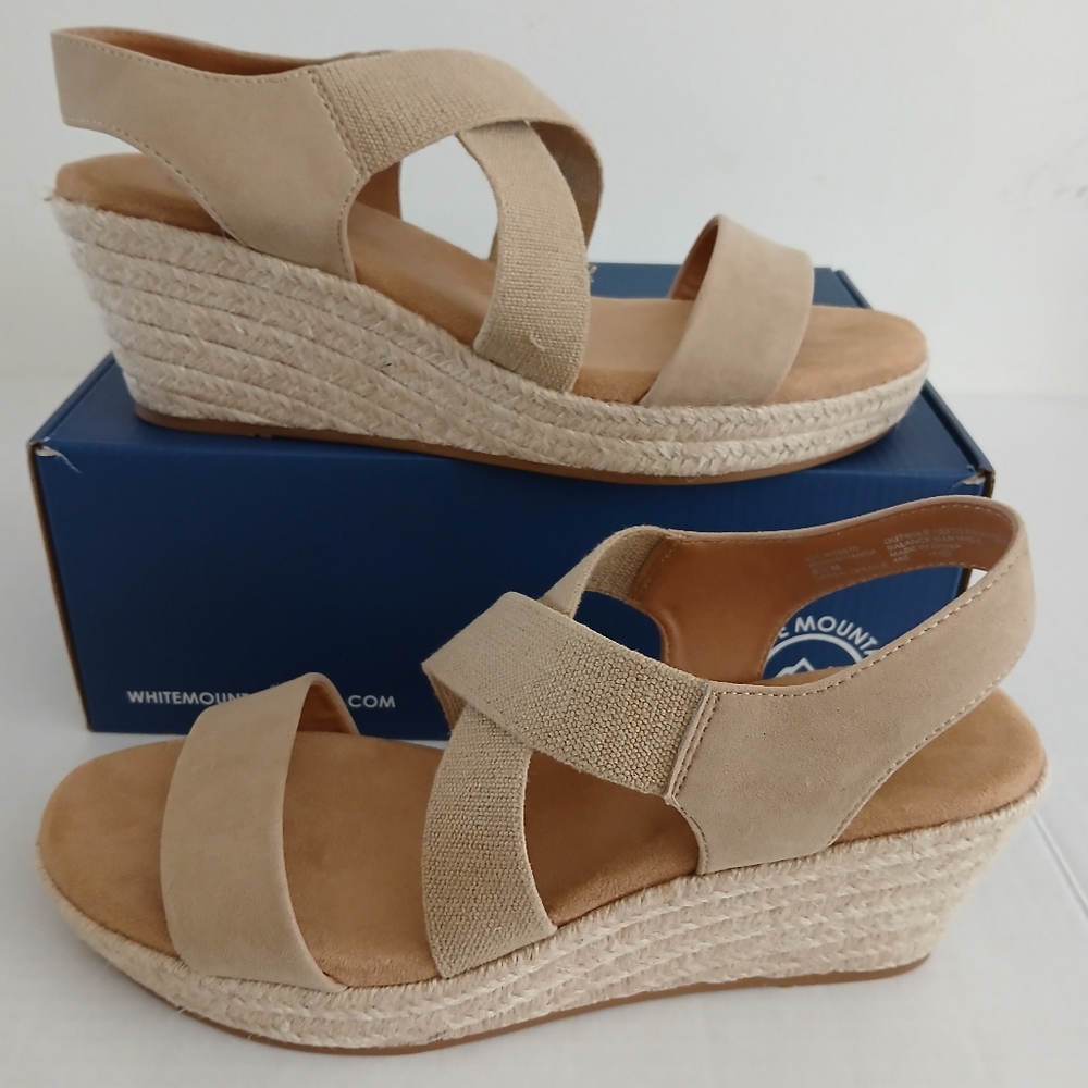 WHITE MOUNTAIN Women's Yanda Espadrille Platform Sandal Size 9.5 New $30 - Picture 4 of 13